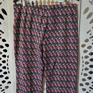 Anthropologie Kick-Flare Cropped Pants - L